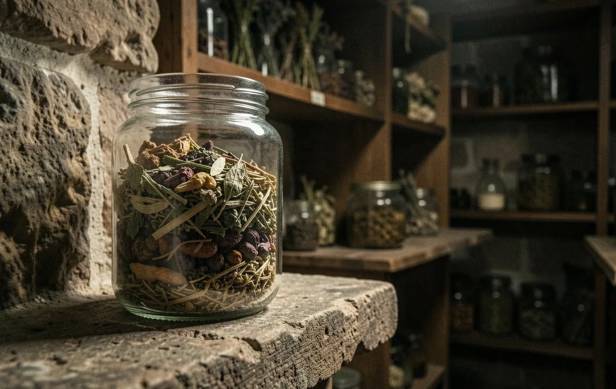 Estudio botánico de Cuerpo Sano